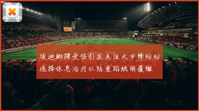 埃迪脚踝受伤引发关注大中锋纷纷选择休息治疗以防重蹈姚明覆辙