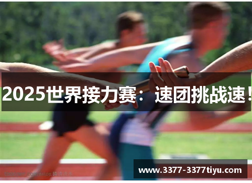 2025世界接力赛：速团挑战速！